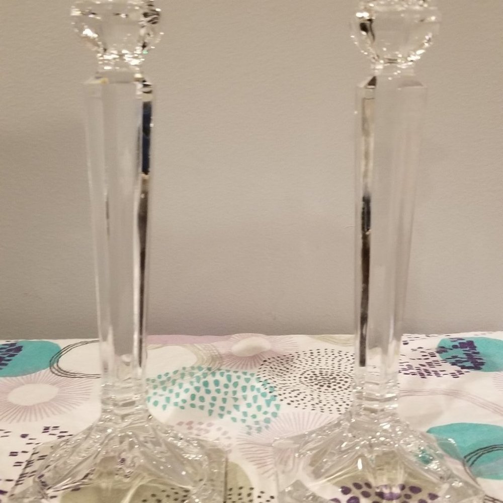 Glass Candlestick Holders for Home